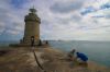 Saint Peter Port - Au bout de la jetée… les pêcheurs !